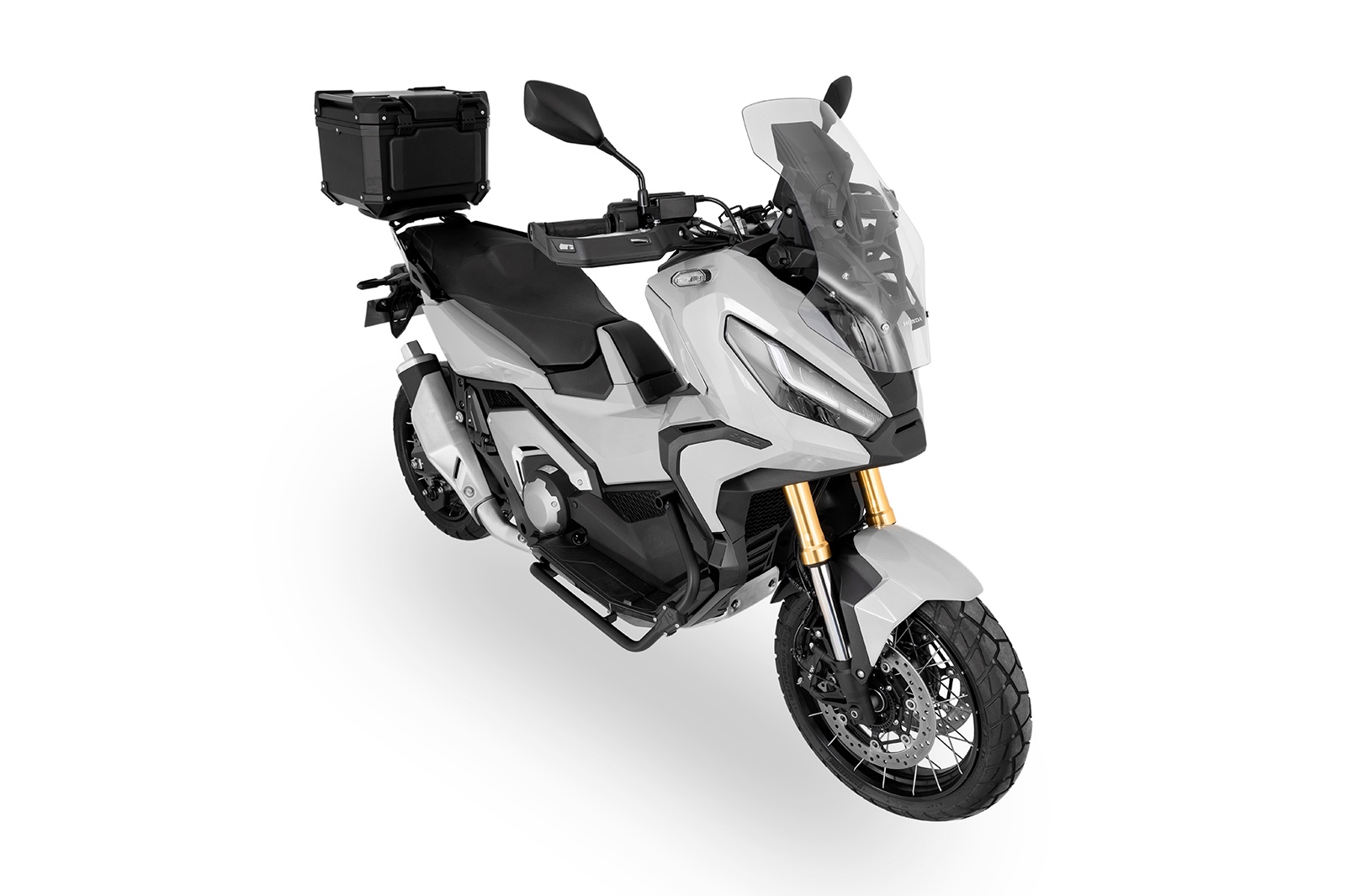 Parrilla trasera FP instalada en Honda XADV 750