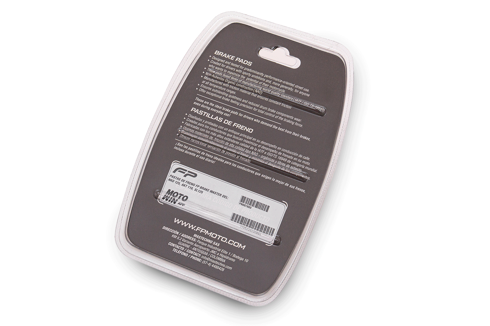 PASTAS FRENO, Freno Fireparts, Pasta Freno FP, Pastilla de freno. Freno para Moto. Kit de Pastillas de Freno de Disco. Juego de Pastillas de Freno de Disco