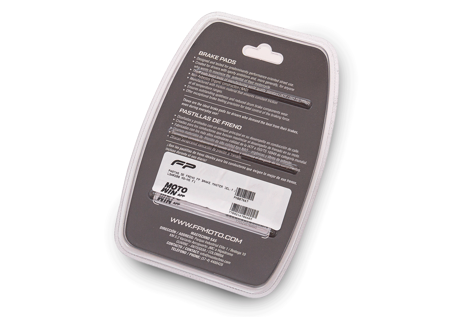 PASTAS DE FRENO FP BRAKE MASTER TRAS:PULSAR200 NS-NS FI, PASTAS FRENO, Freno Fireparts, Pasta Freno FP, Pastilla de freno. Freno para Moto. Kit de Pastillas de Freno de Disco. Juego de Pastillas de Freno de Disco