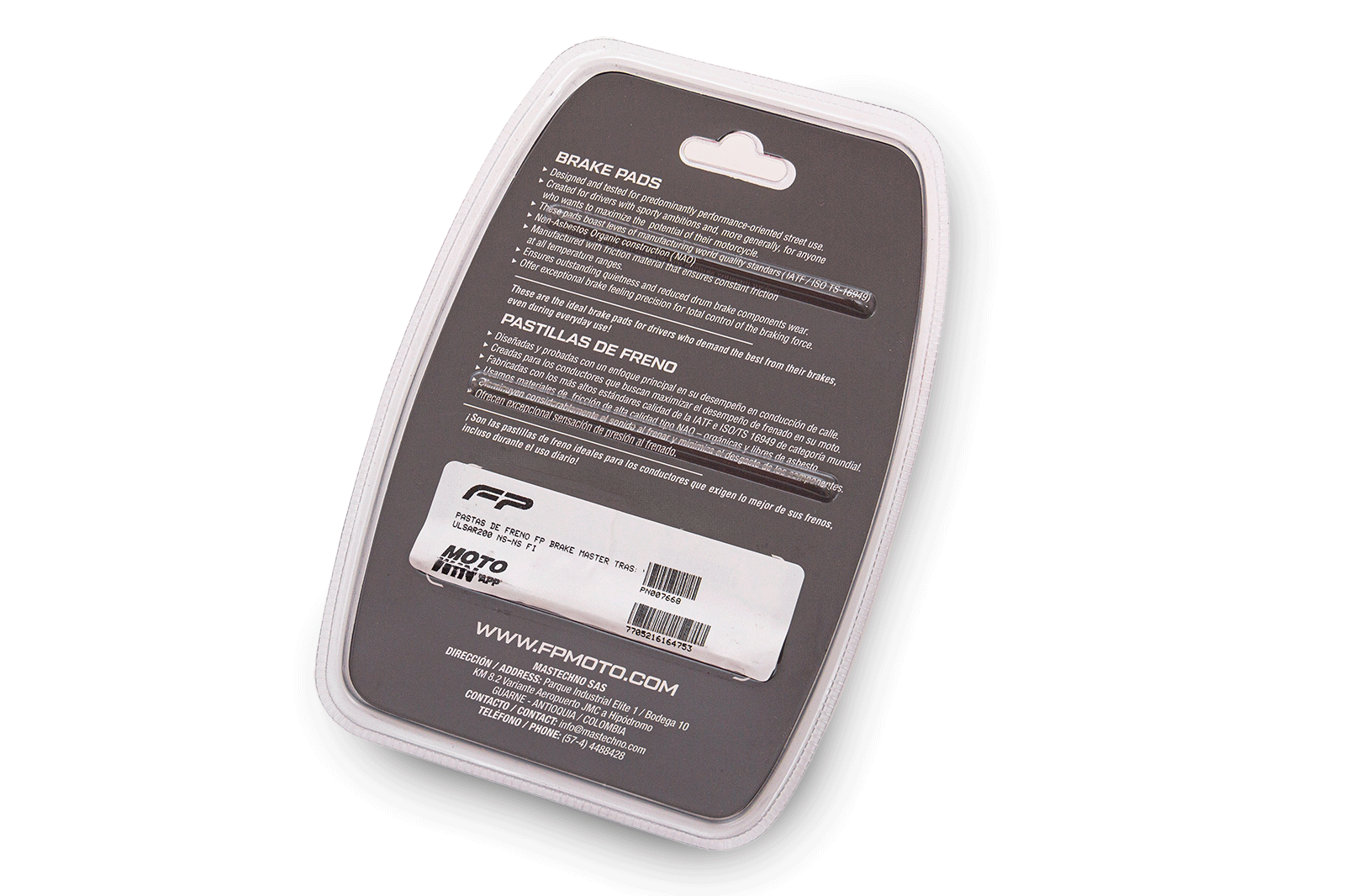 PASTAS DE FRENO FP BRAKE MASTER DEL:PULSAR200 NS-NS FI, PASTAS FRENO, Freno Fireparts, Pasta Freno FP, Pastilla de freno. Freno para Moto. Kit de Pastillas de Freno de Disco. Juego de Pastillas de Freno de Disco