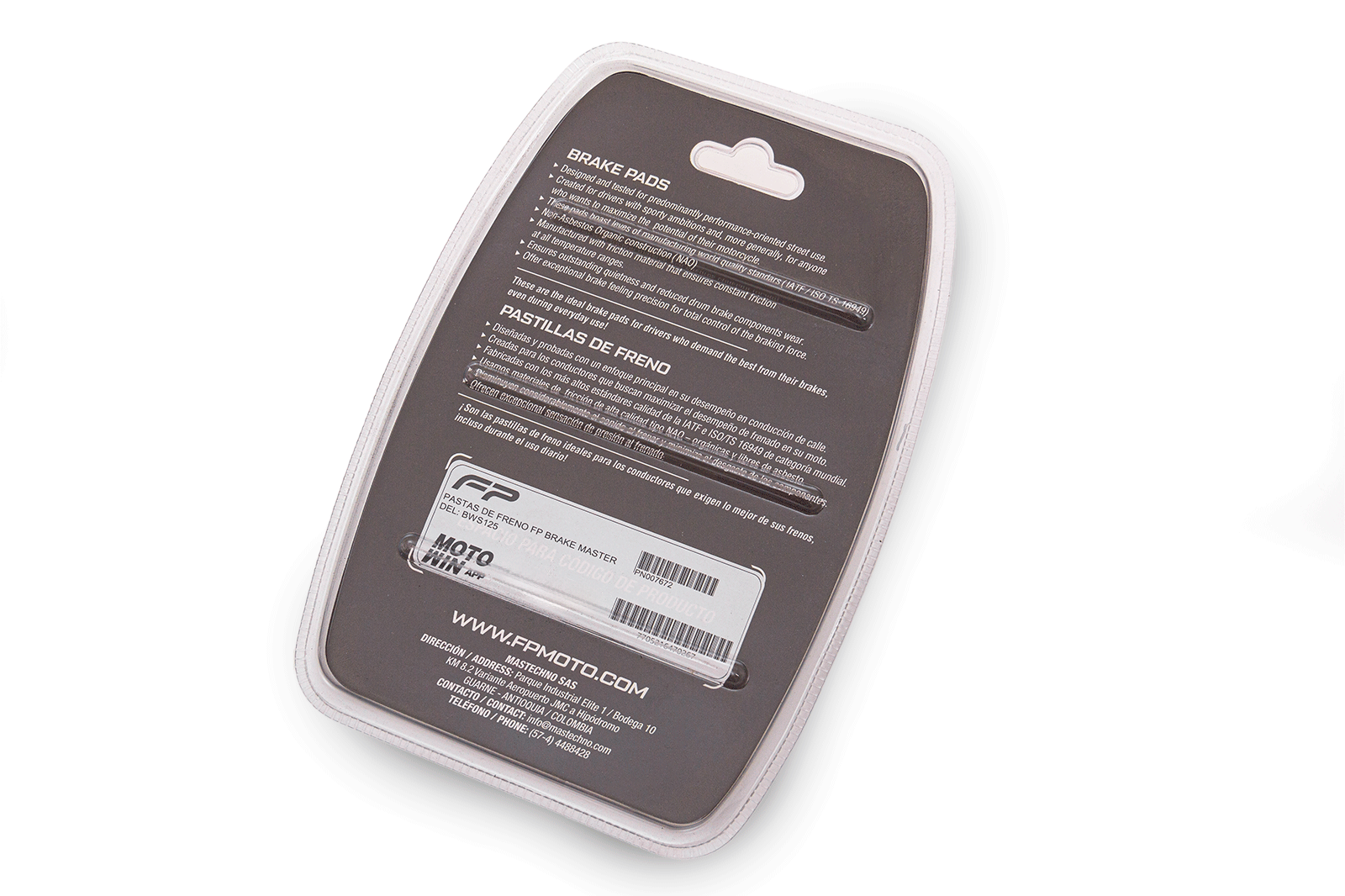 
PASTAS DE FRENO FP BRAKE MASTER DEL: BWS125, PASTAS FRENO, Freno Fireparts, Pasta Freno FP, Pastilla de freno. Freno para Moto. Kit de Pastillas de Freno de Disco. Juego de Pastillas de Freno de Disco
