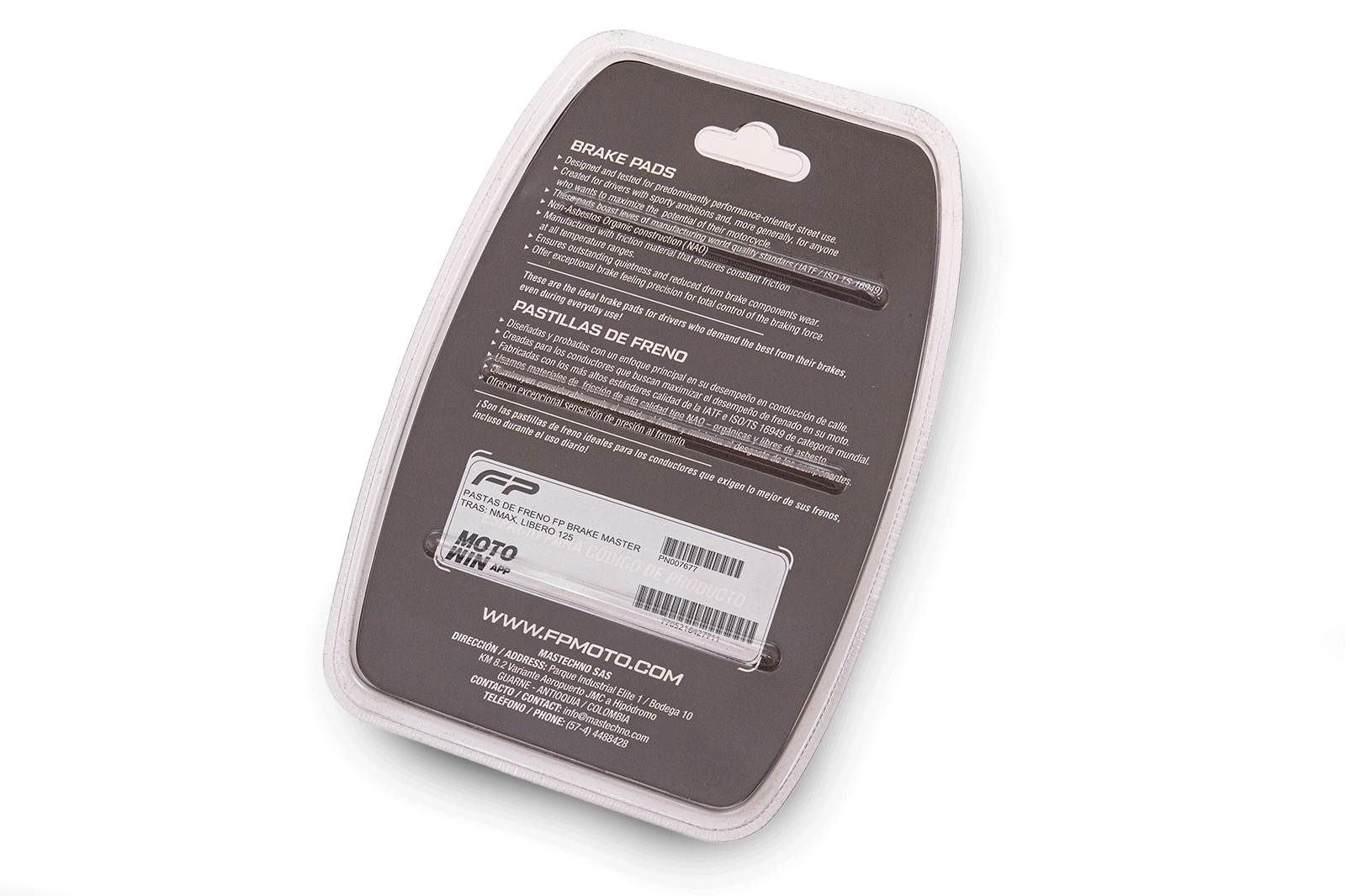 PASTAS DE FRENO FP BRAKE MASTER DEL:  LIBERO 125, TRAS: NMAX, PASTAS FRENO, Freno Fireparts, Pasta Freno FP, Pastilla de freno. Freno para Moto. Kit de Pastillas de Freno de Disco. Juego de Pastillas de Freno de Disco