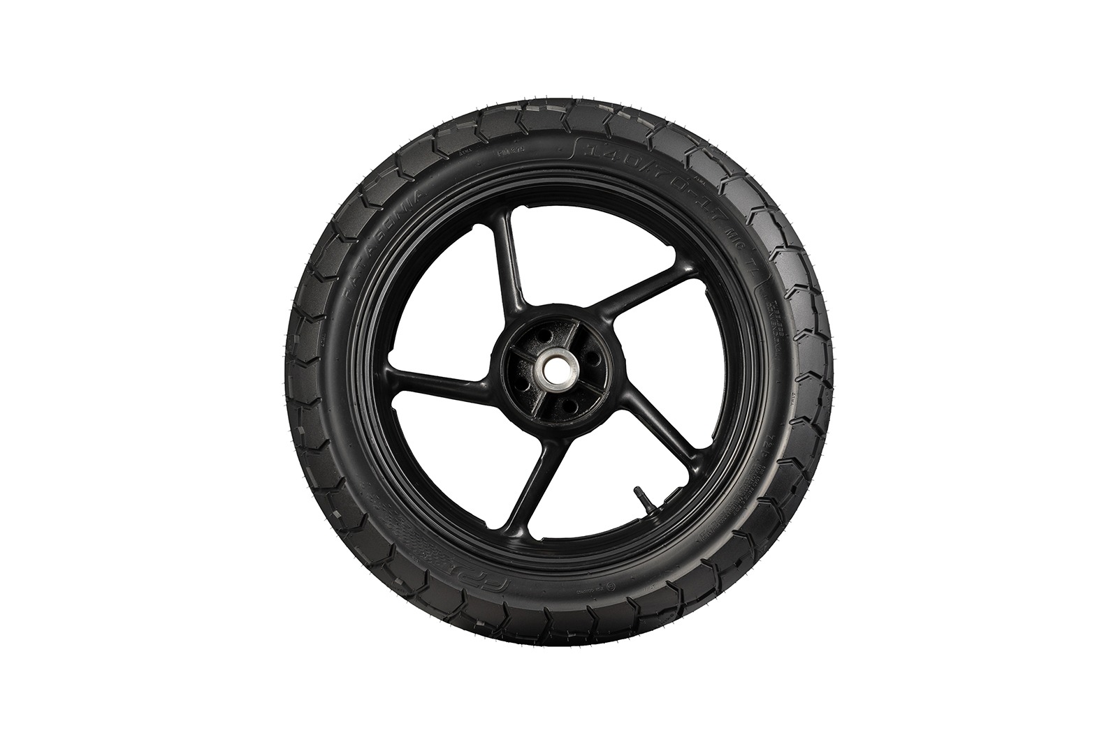 Imagen frontal de la llanta PATAGONIA 140/70-17 TL