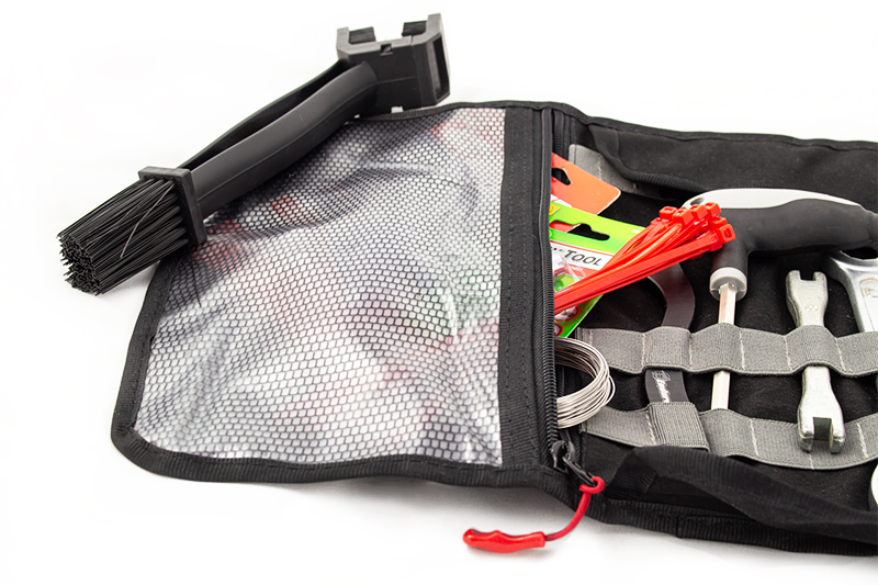 cuales herramientas llevo en viaje en moto