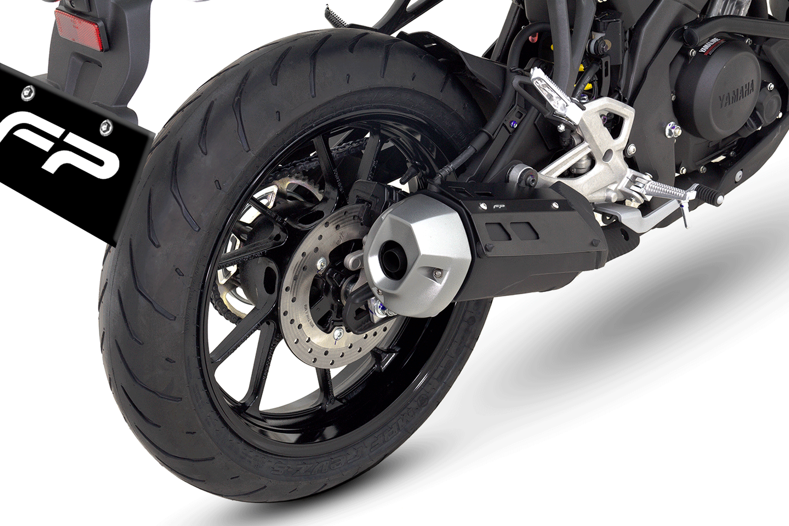 PROTECTOR DE MOFLE YAMAHA MT15, Protector de mofle para MT 15, Protector de mofle para Yamaha MT 15, Protector de mofle MT 15, MT 15, Yamaha MT 15, Aerodinámica, Protección, fácil instalación, protector de mofle.