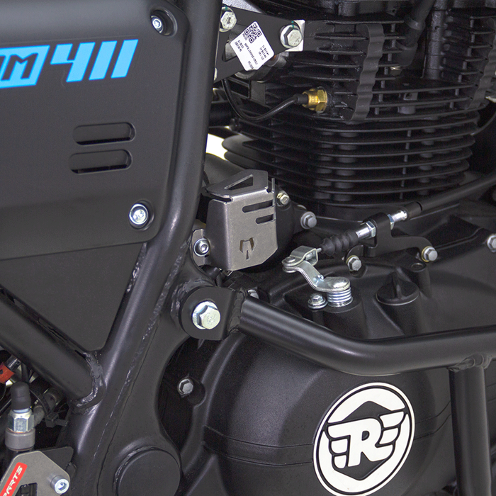 Cuidado del Tarro Liquido de Freno Scram 411