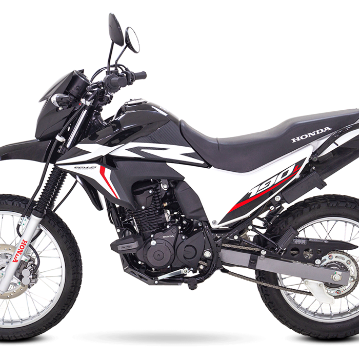 Moto XR 190L con Protección