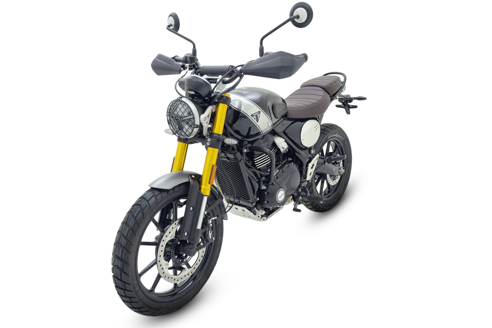 Protector de radiador triumph 400x / speed 400