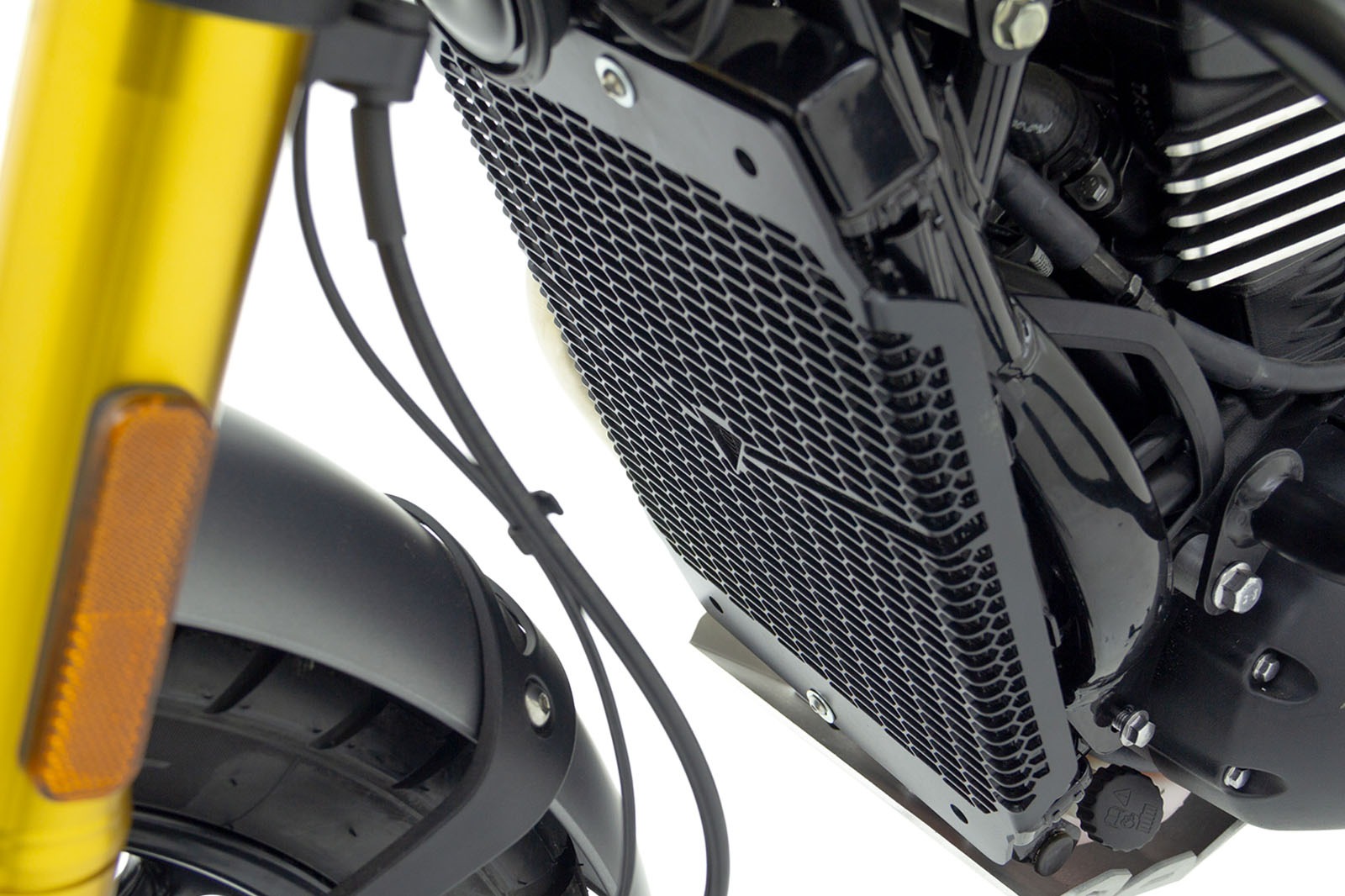 Protector de radiador triumph 400x / speed 400