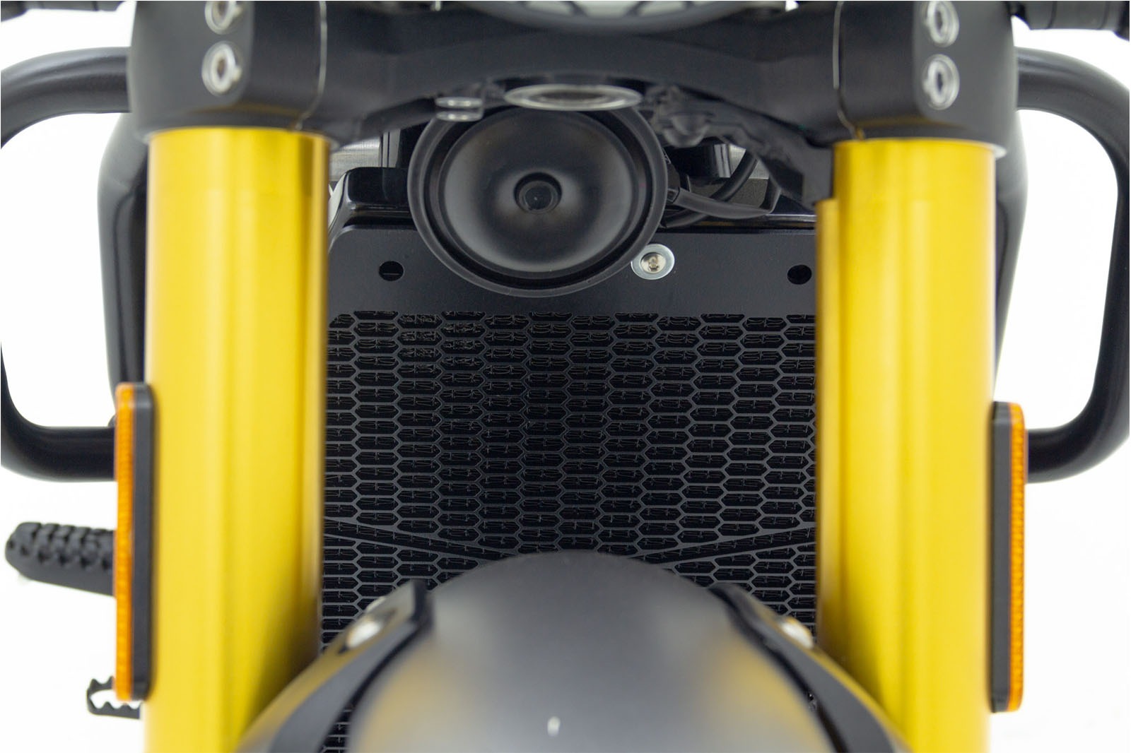 Protector de radiador triumph 400x / speed 400