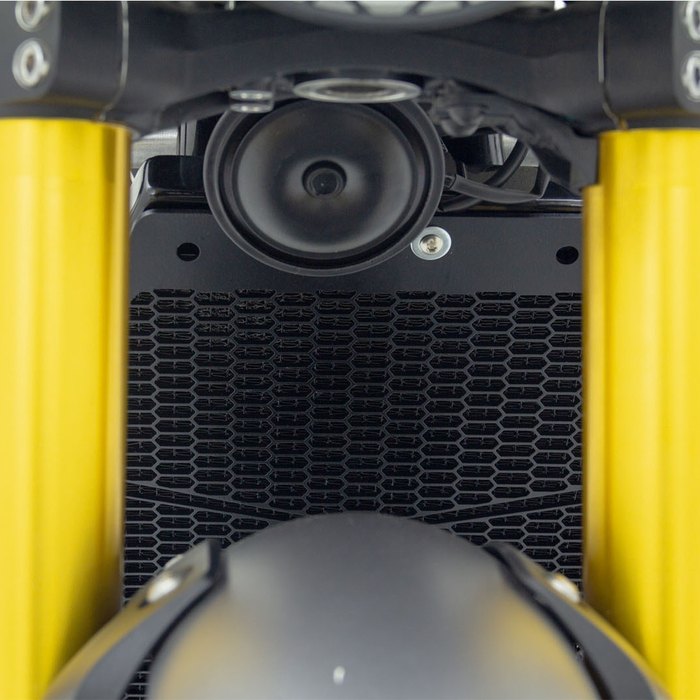 Protector de radiador triumph 400x / speed 400