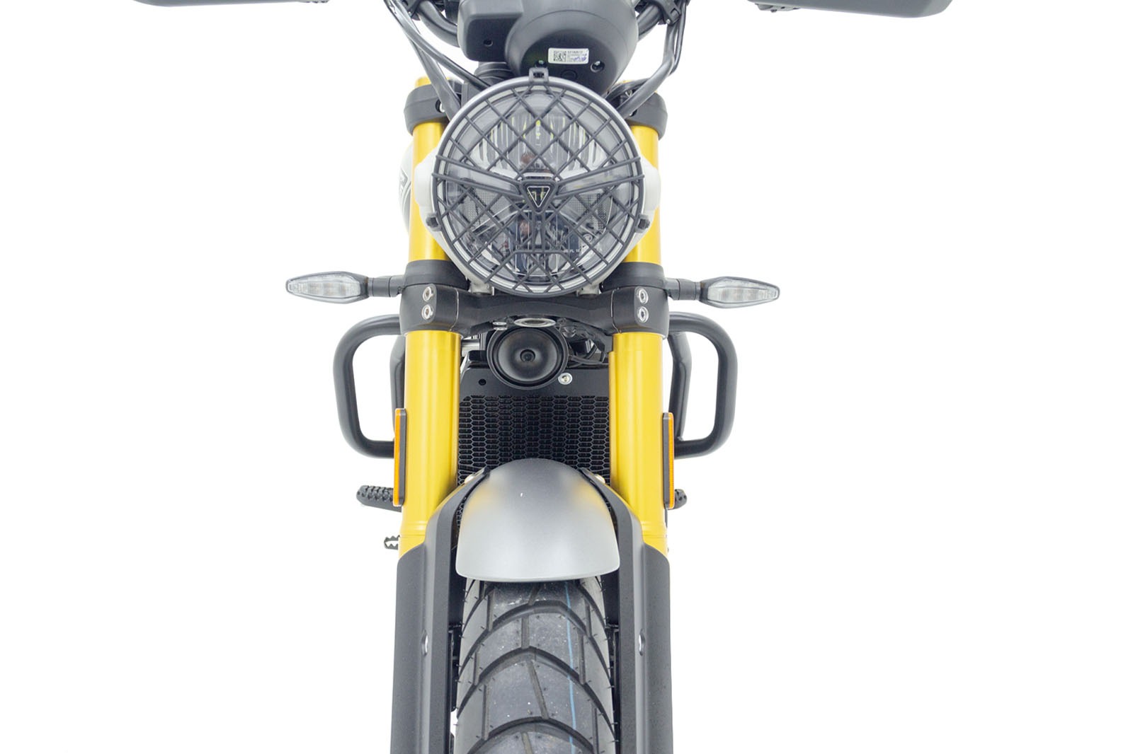 Protector de radiador triumph 400x / speed 400
