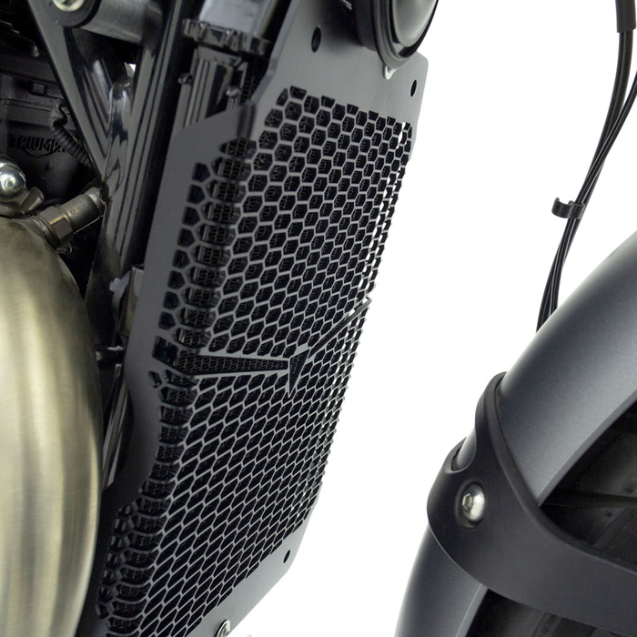 Protector de radiador triumph 400x / speed 400