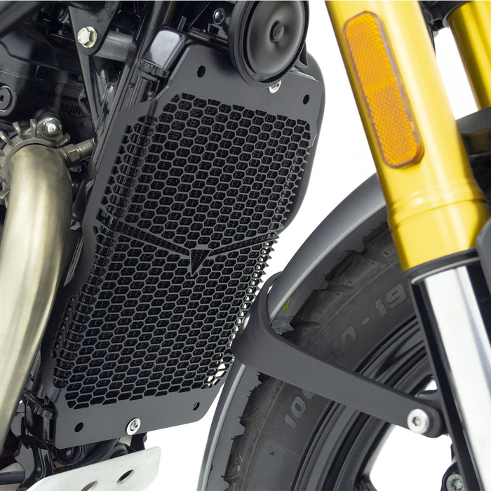 Protector de radiador triumph 400x / speed 400