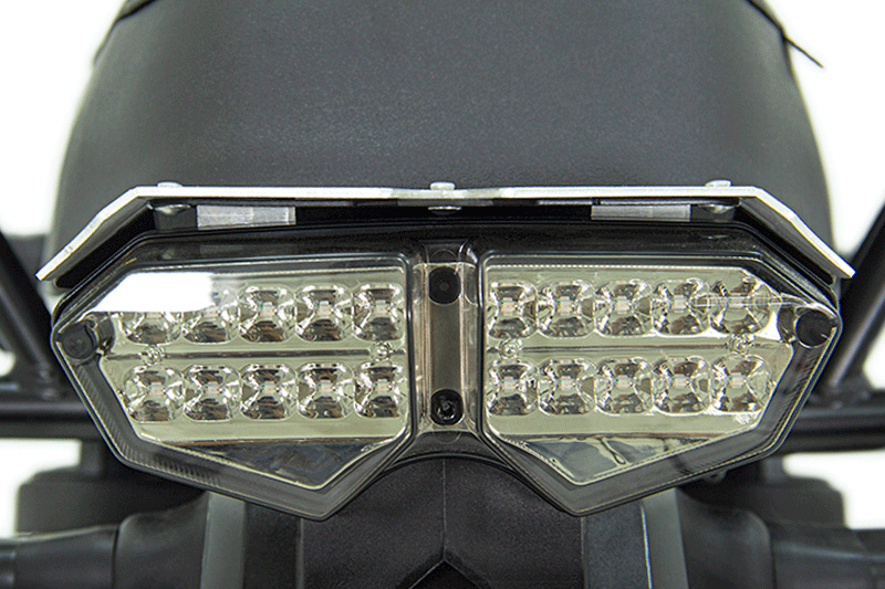 SPOILER CUBIERTA STOP ALUMINIO NKD 125