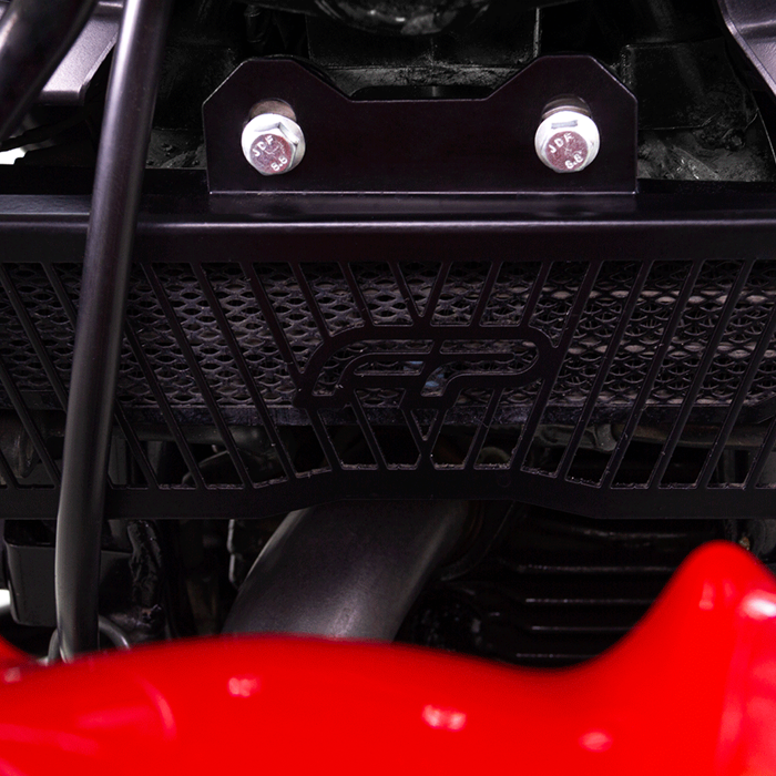 Radiador TVS Apache 200 con Protector