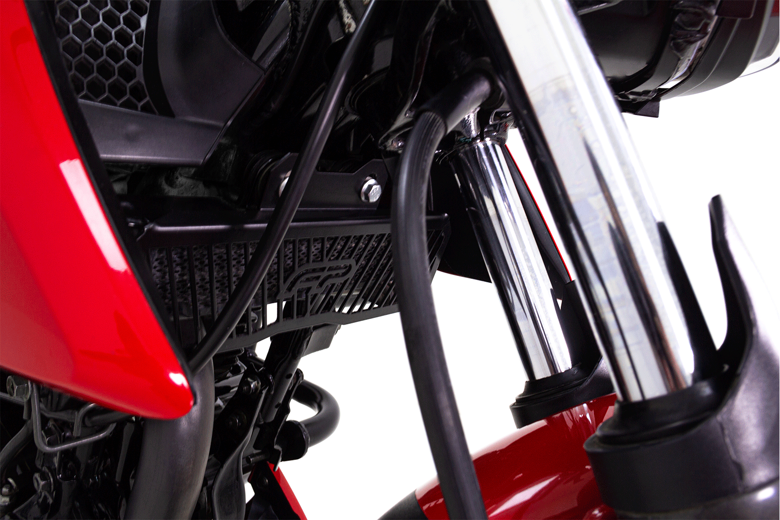 Radiador TVS Apache con Resguardo