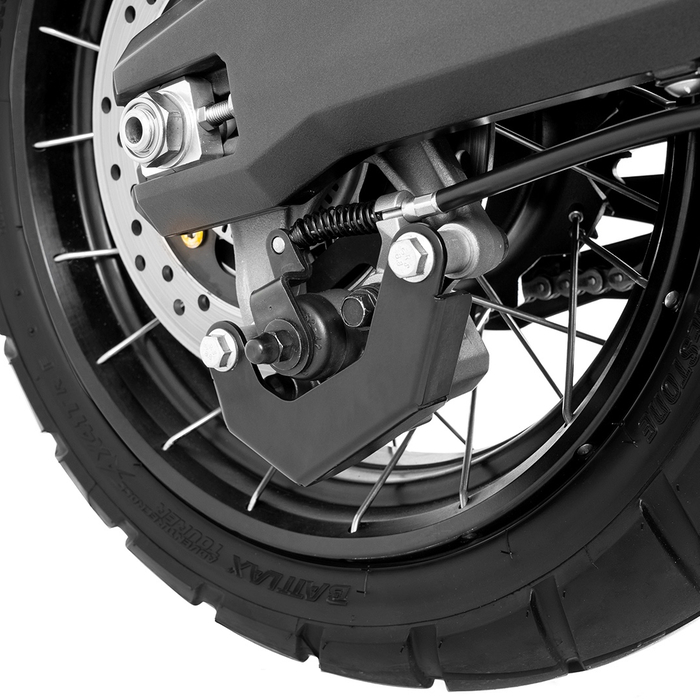 Vista lateral del protector FP con recubrimiento electrostático negro