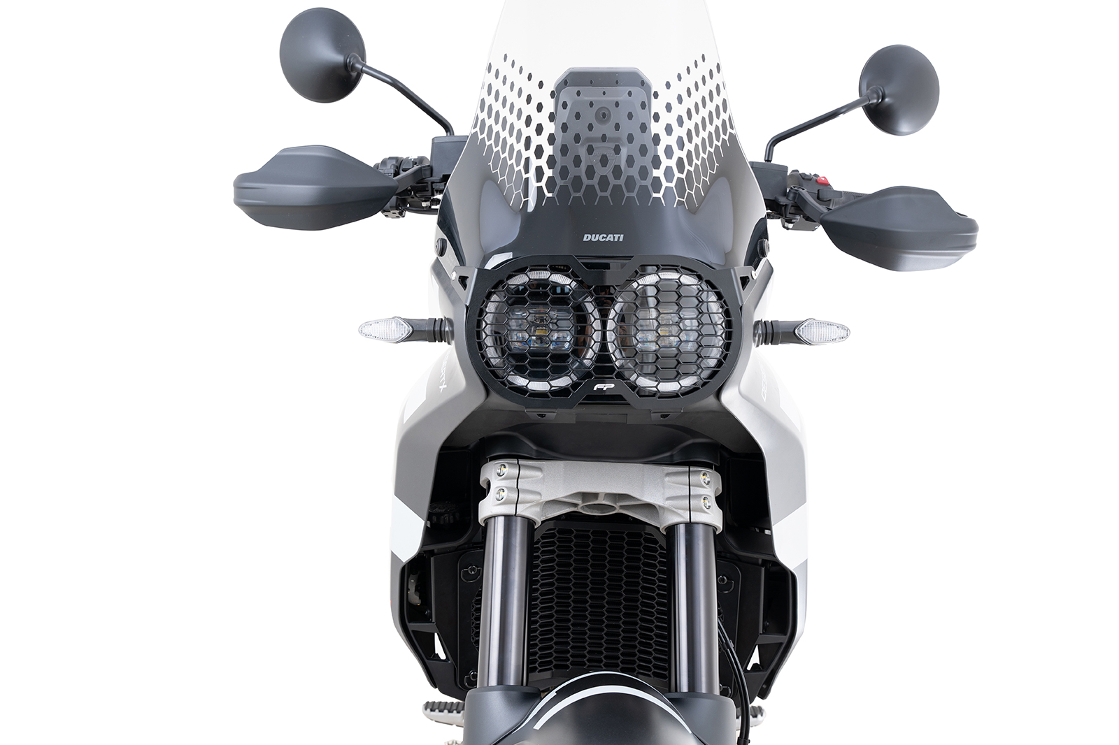 Protector de faro para ducati desertx