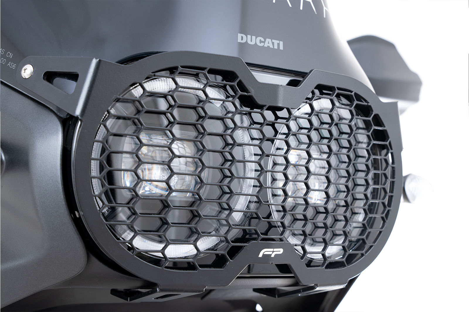 Protector de faro para ducati desertx