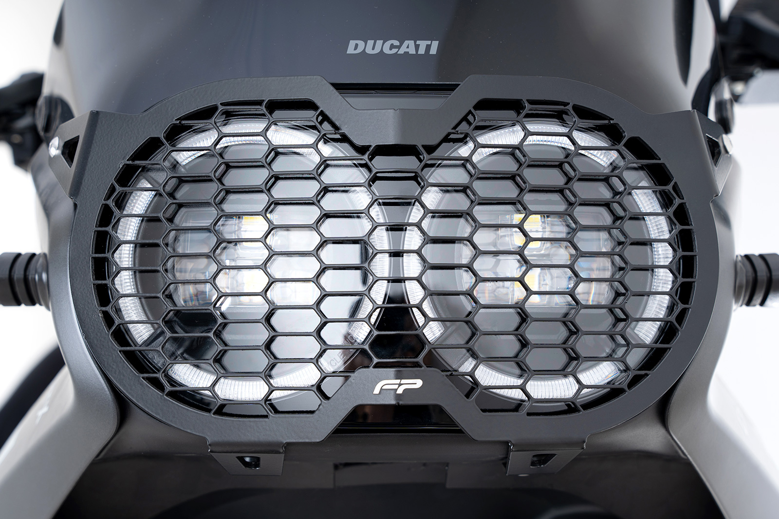 Protector de faro para ducati desertx