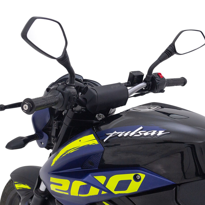 Manubrio fatbar titanio con puff