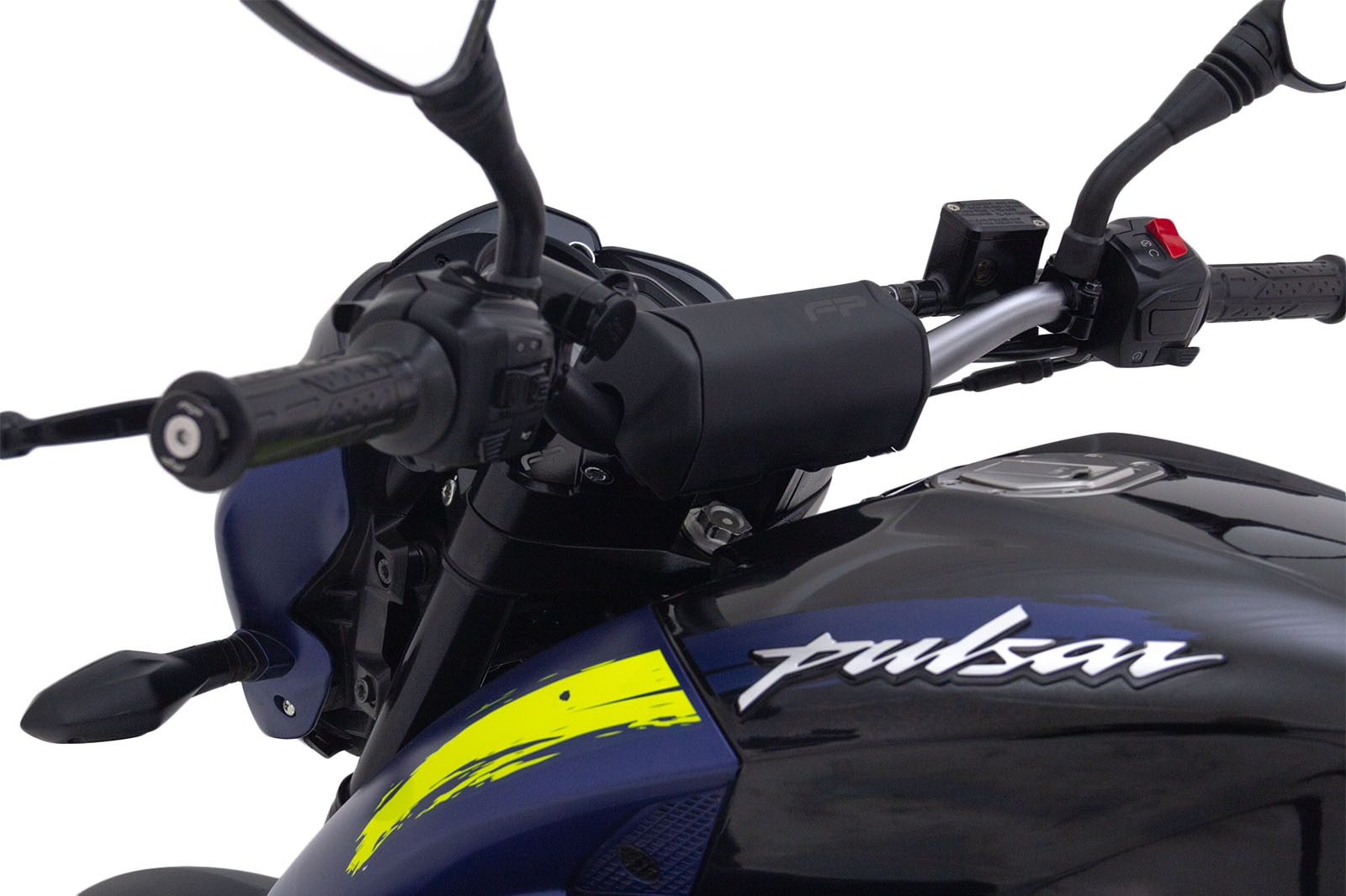 Manubrio fatbar titanio con puff