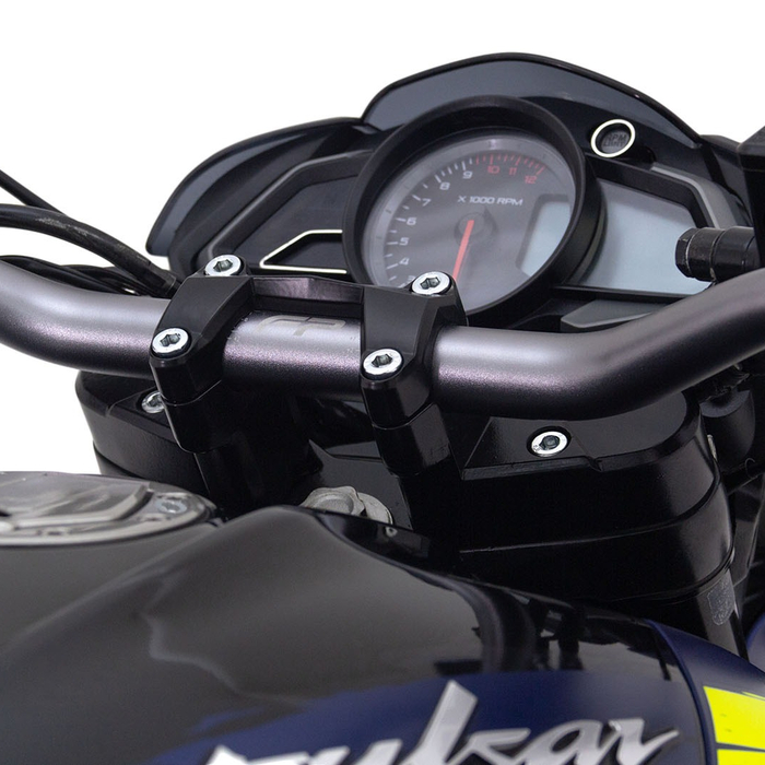Manubrio fatbar titanio con puff