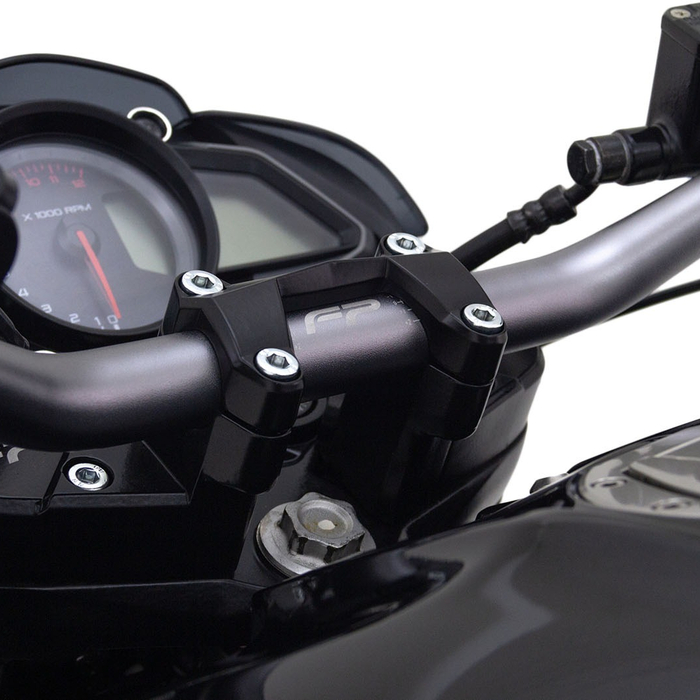 Manubrio fatbar titanio con puff