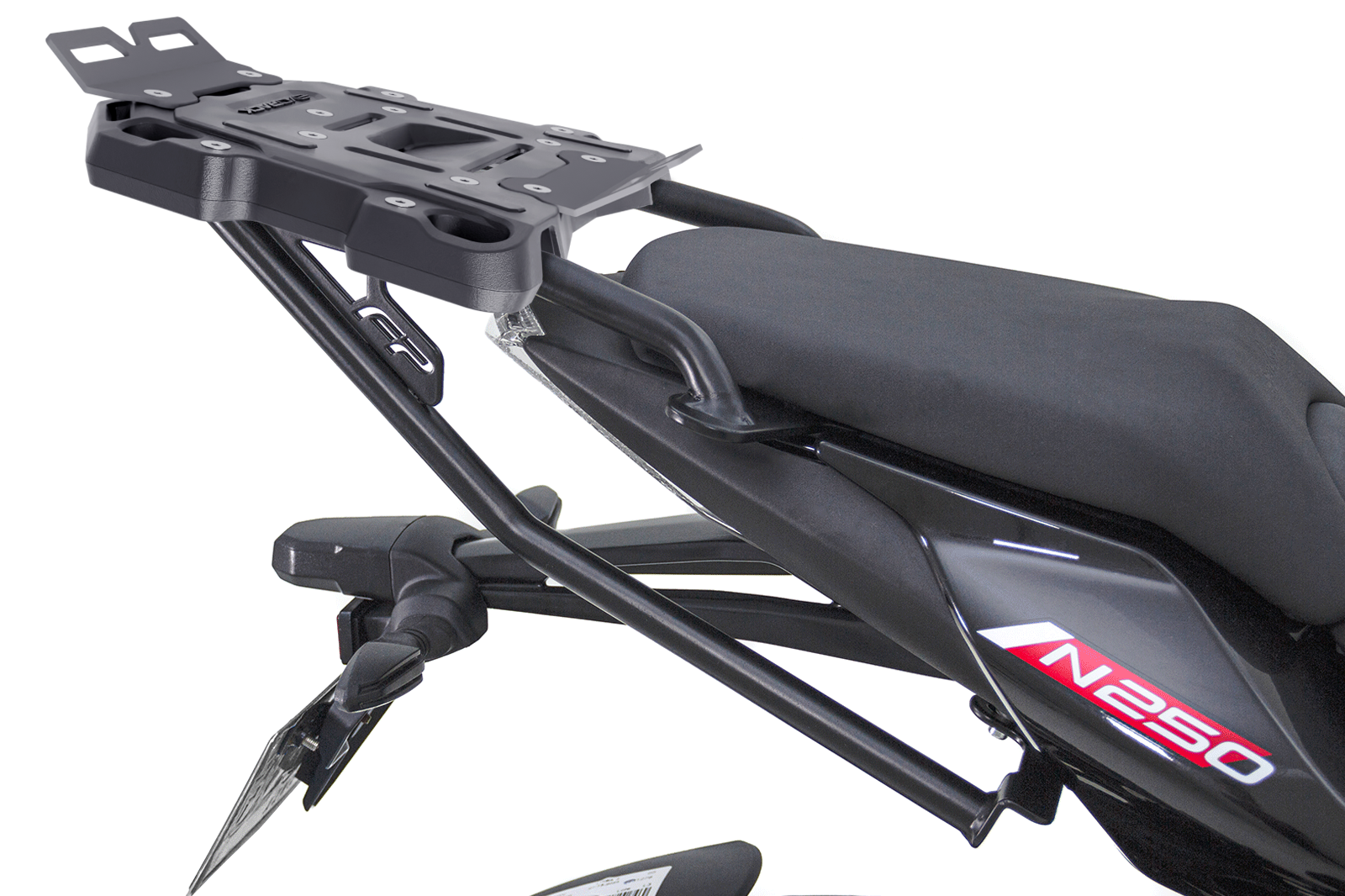 Vista superior de la parrilla FP con diseño deportivo