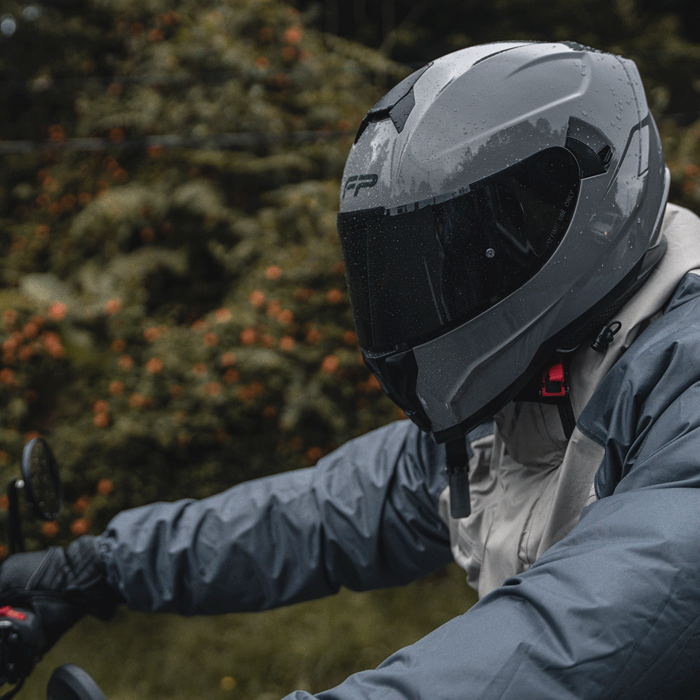 Impermeable tsunami verde neón