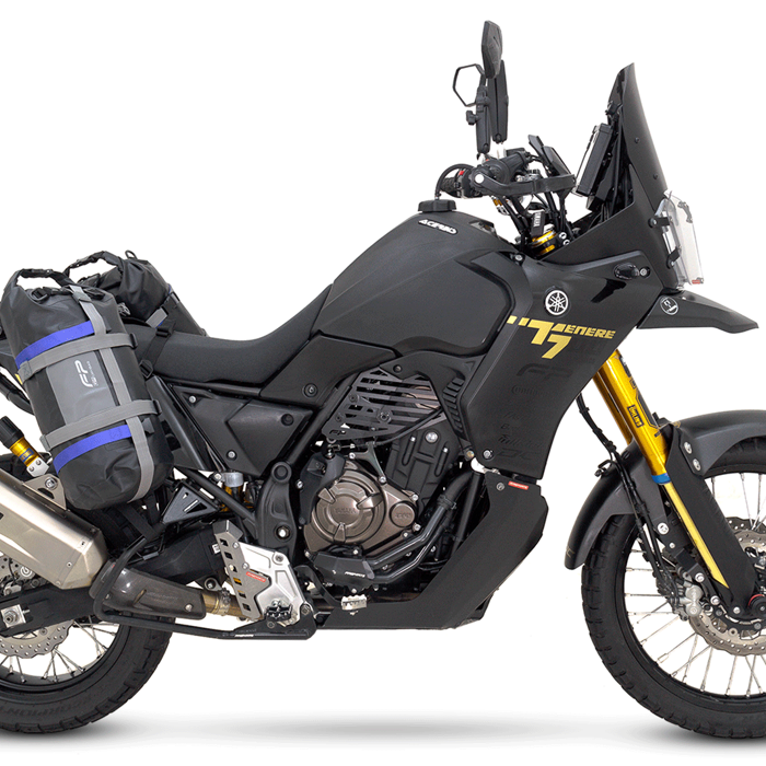 SISTEMA RACKLESS PARA DRYBAG  FP EXPEDITION, Soporte Maletas Laterales, Soporte Textil para Drybag, Organizador de Drybag, Anclaje de Drybag, Maletas Laterales, Cuelga Drybag, Soporte Textil, Drybag, Motocicleta, Correa, Universal, Resistente, Liviano, Fá