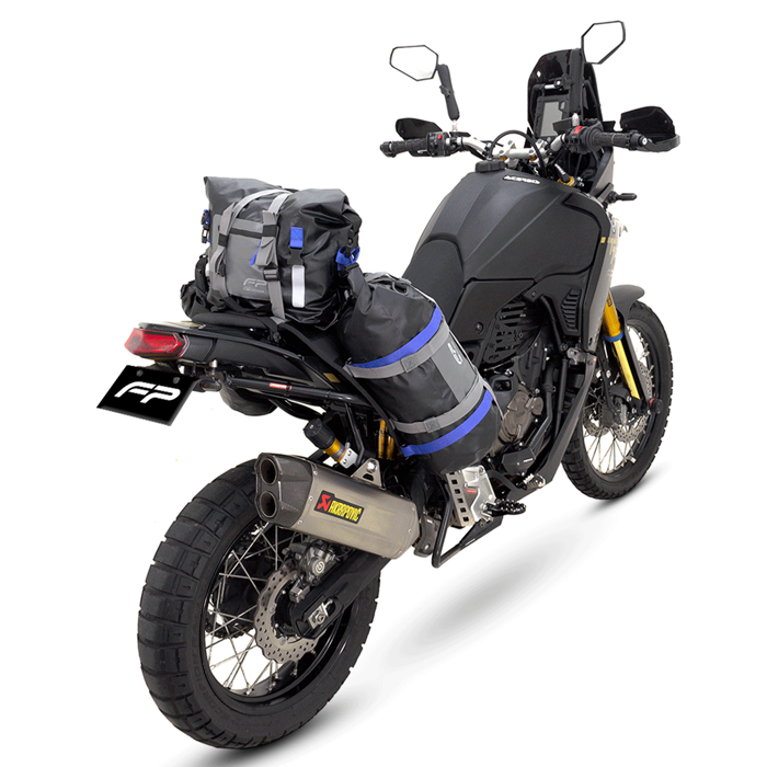 SISTEMA RACKLESS PARA DRYBAG  FP EXPEDITION, Soporte Maletas Laterales, Soporte Textil para Drybag, Organizador de Drybag, Anclaje de Drybag, Maletas Laterales, Cuelga Drybag, Soporte Textil, Drybag, Motocicleta, Correa, Universal, Resistente, Liviano, Fá