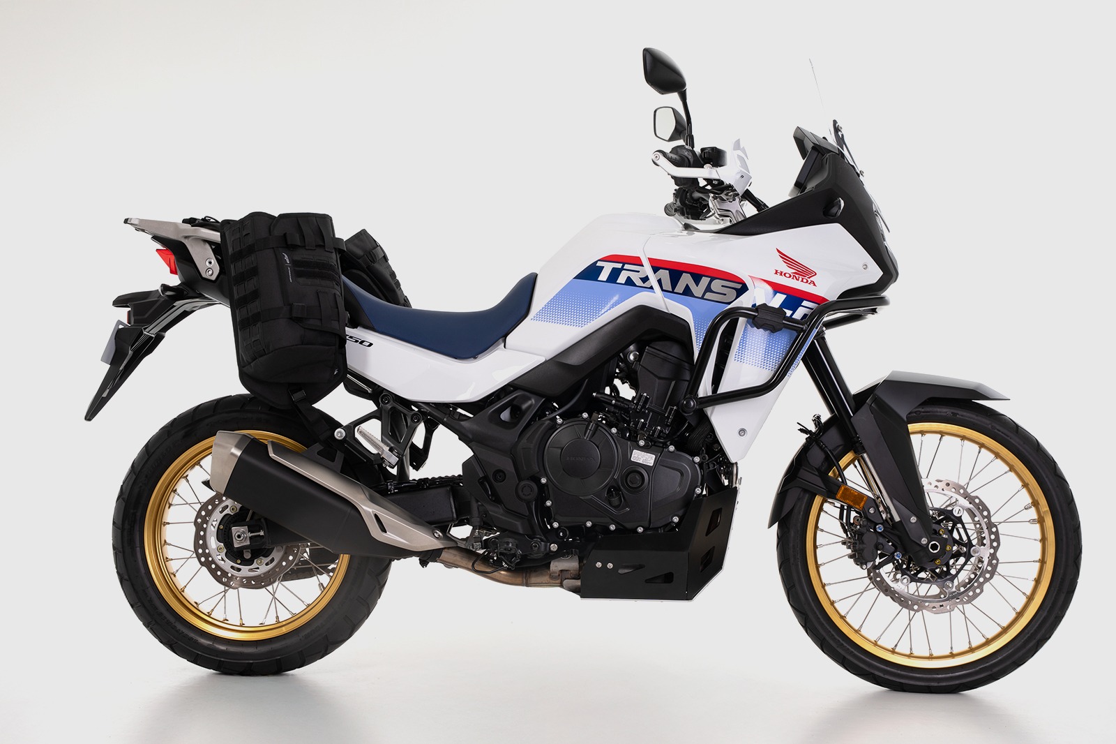 Rackless FP Xpedition soporte textil para Dry Bags en motocicleta
