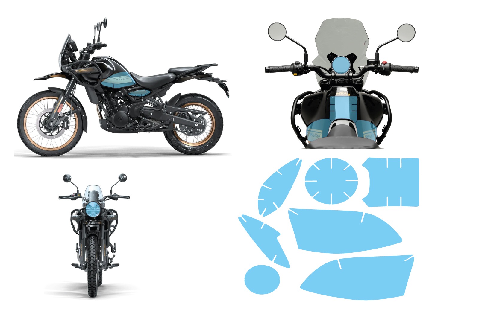 Kit ppf re himalayan 450