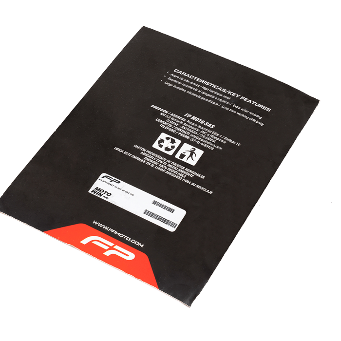 Kit sprocket 14-40t 4h cr4 125