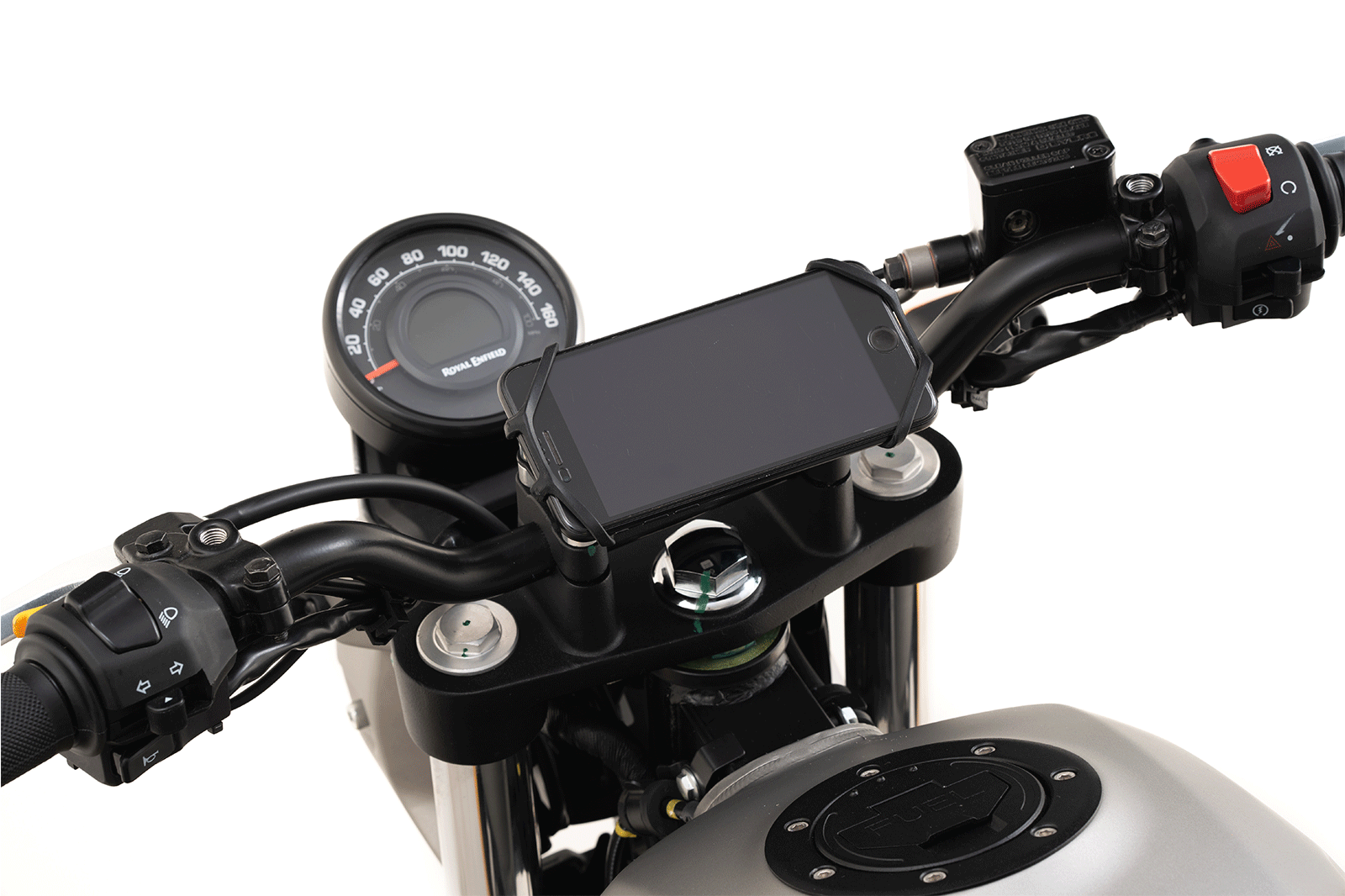 Soporte para celular para  re scram 411 / himalayan 400