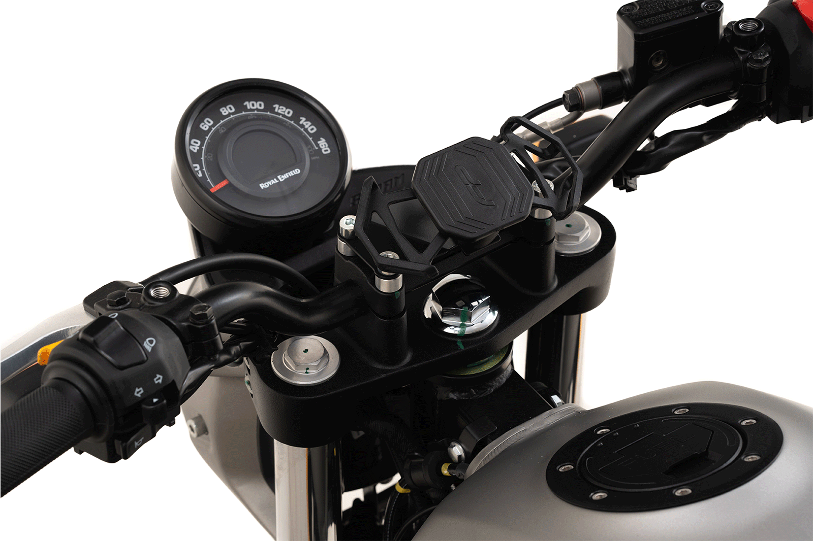 Soporte para celular para  re scram 411 / himalayan 400