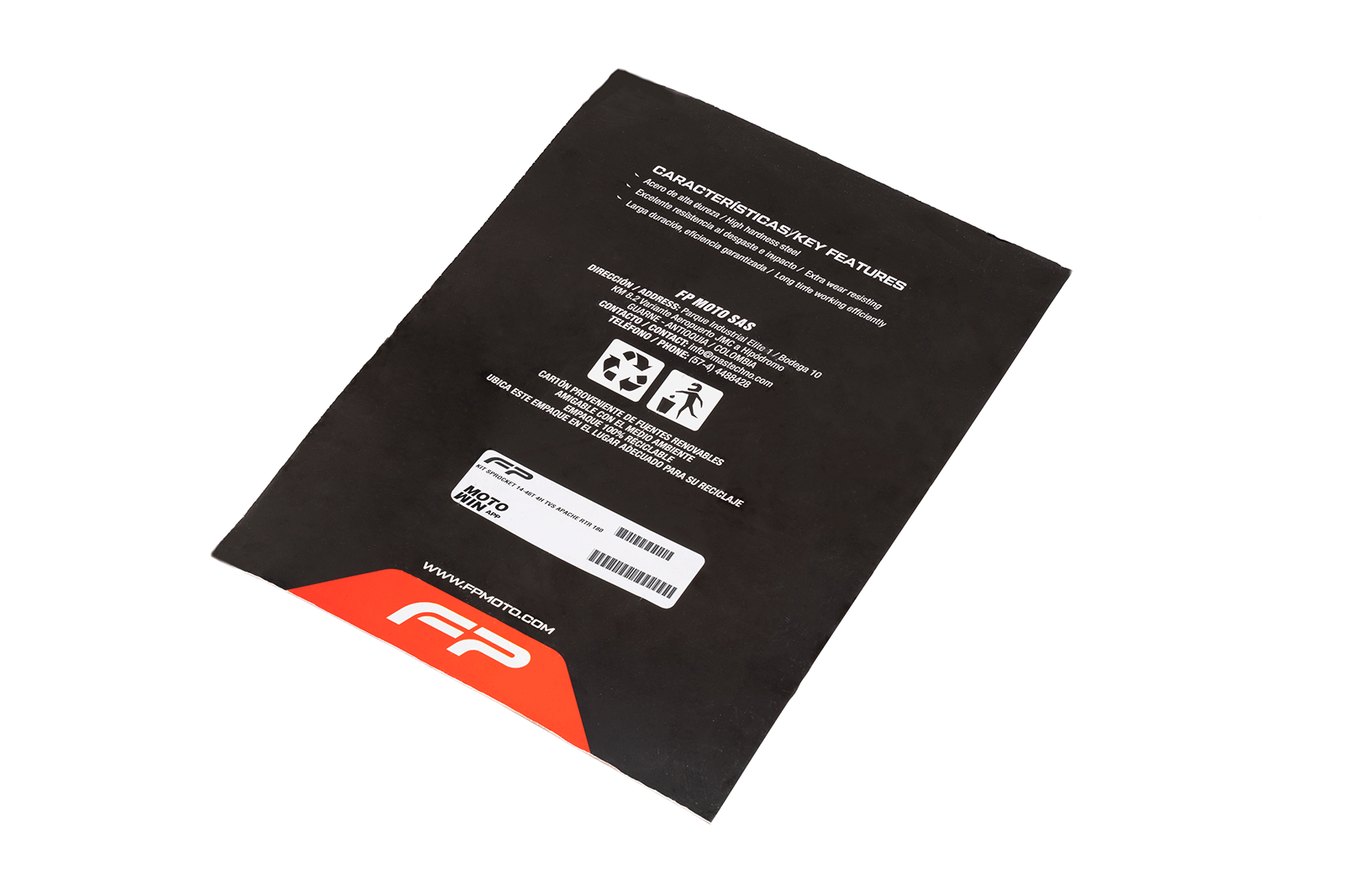 Kit sprocket 14-46t 4h tvs apache rtr 180