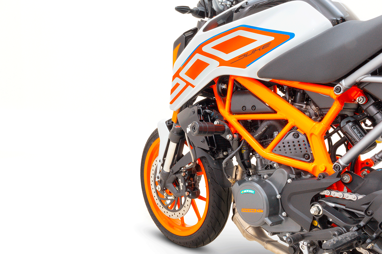 Slider drive negro ktm duke 200ng/250ng/390ng