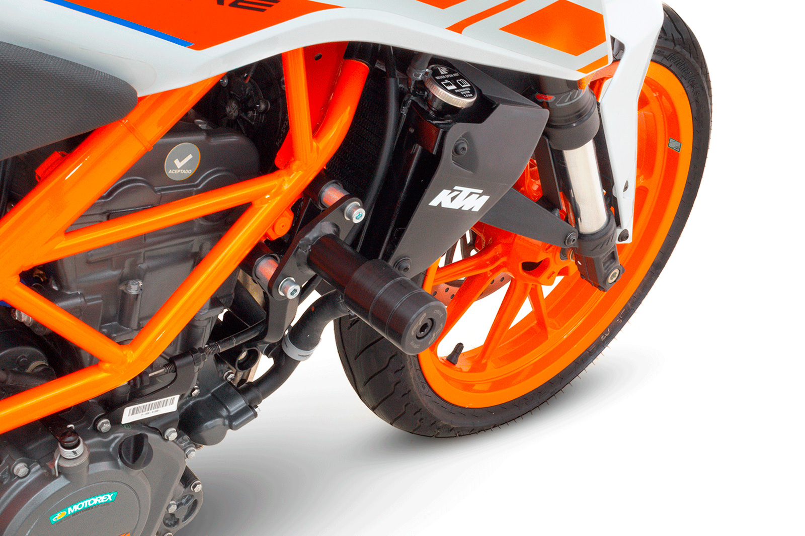 Slider drive negro ktm duke 200ng/250ng/390ng