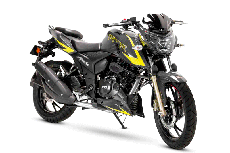 SLIDER 2DRIFT NEGRO/GRIS TVS APACHE 200 / 160 21-UP, Slider. Anticaídas, Punta de Goma, Accesorios FP, Nuevo Accesorio, Motos TVS