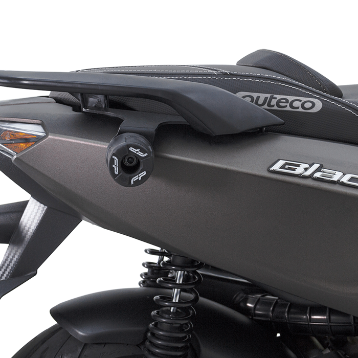 SLIDER VARIANT TRASERO VICTORY BLACK, Protección Para Moto, Slider para Moto, Anticaídas para Moto, Motos Victory, Accesorios FP