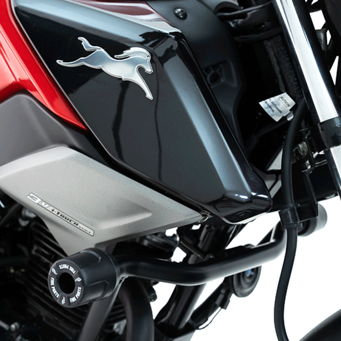 SLIDER GHOST NEGRO/GRIS TVS RAIDER 125