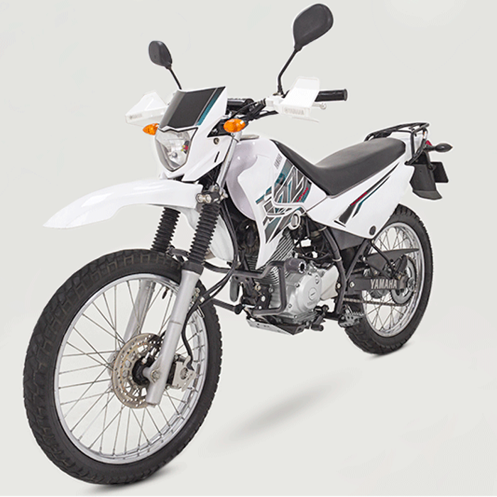 Yamaha XTZ 125 con Defensas