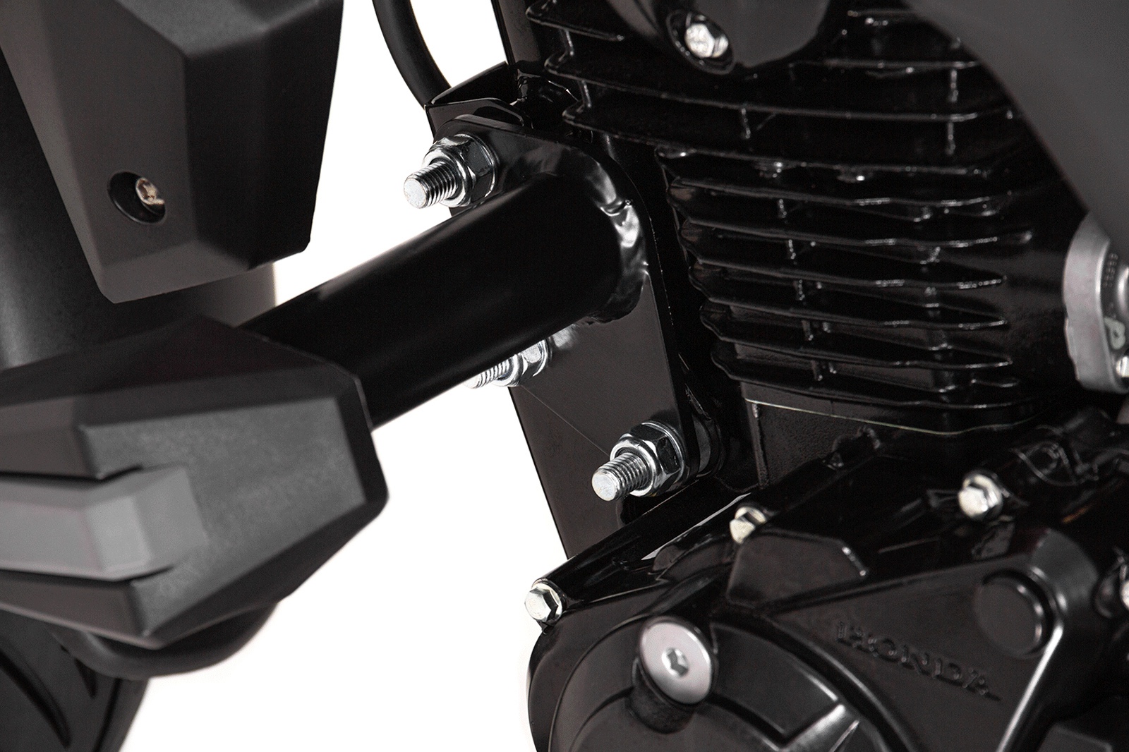 Slider ghost negro/gris honda cb190 r, cb 160 f y xblade 160