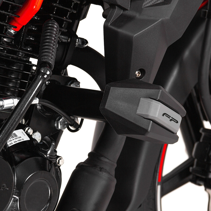 Slider ghost negro/gris honda cb190 r, cb 160 f y xblade 160