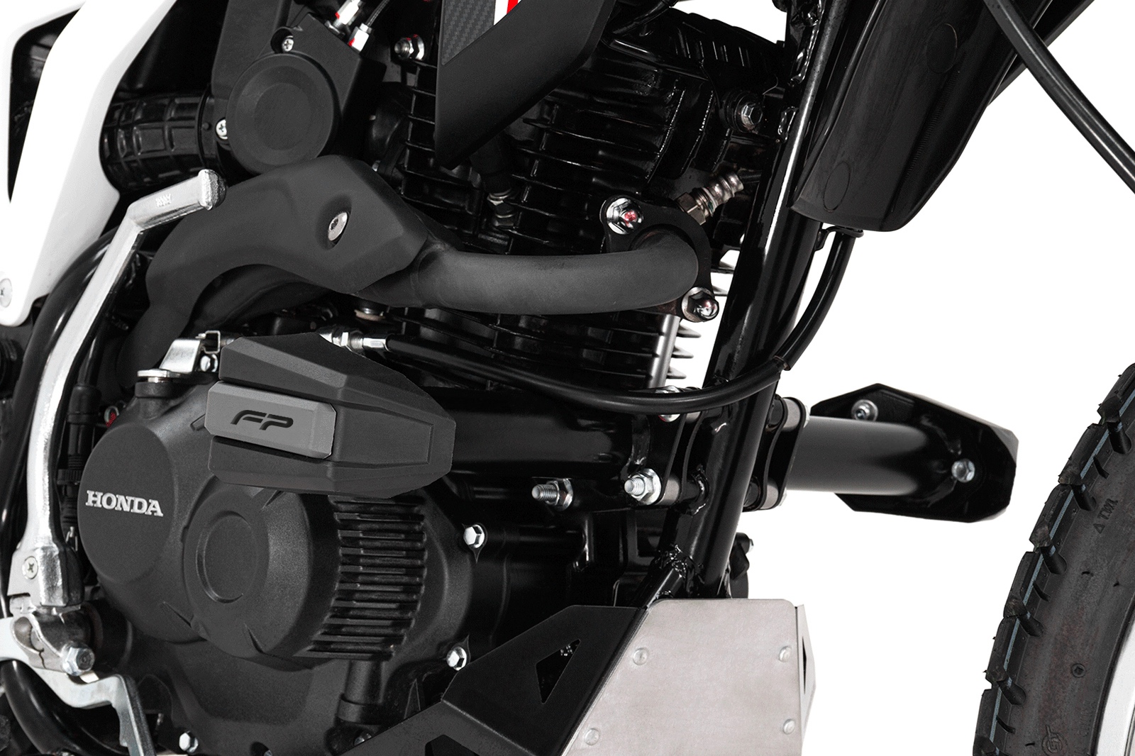 Slider ghost negro gris honda XRE 190 / XR 190L