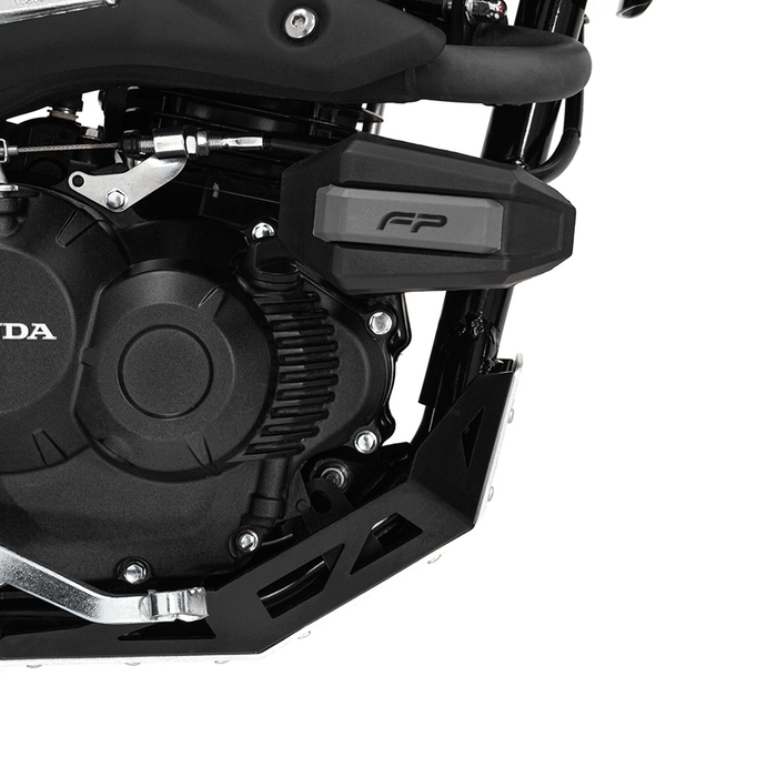 Slider ghost negro gris honda XRE 190 / XR 190L