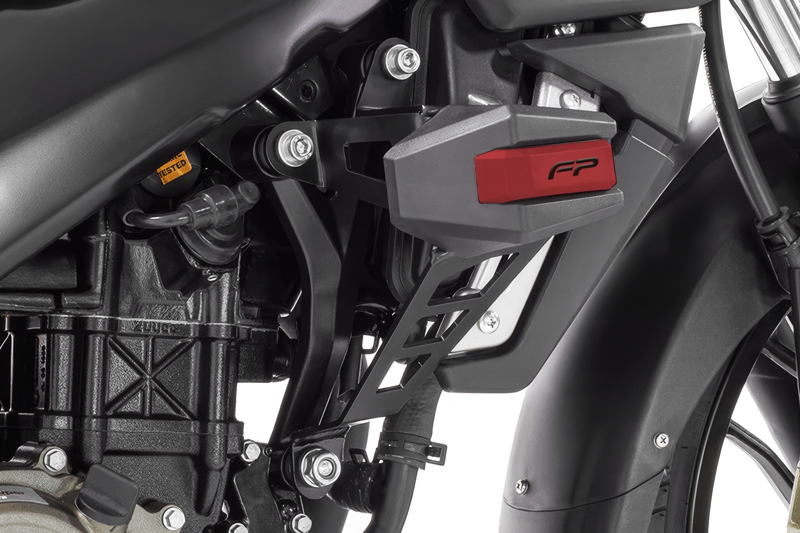 Slider ghost negro/rojo para pulsar